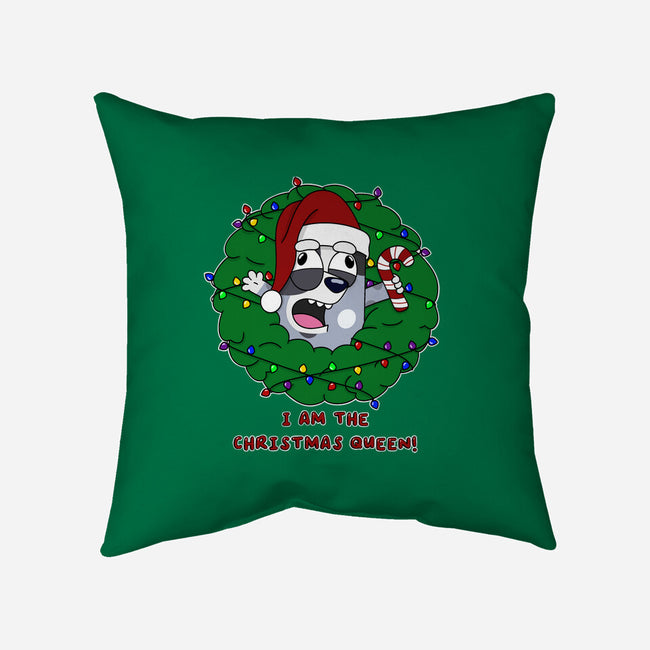 Christmas Queen-None-Removable Cover w Insert-Throw Pillow-Alexhefe