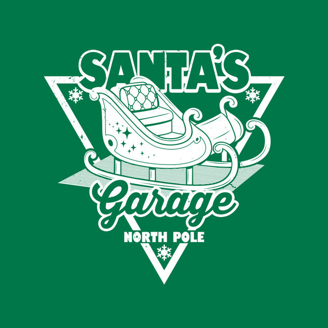 Santa's Garage-Unisex-Pullover-Sweatshirt-Boggs Nicolas