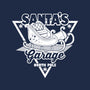 Santa's Garage-Womens-V-Neck-Tee-Boggs Nicolas