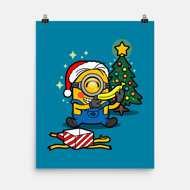 Banana For Christmas-None-Matte-Poster-Boggs Nicolas