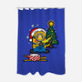 Banana For Christmas-None-Polyester-Shower Curtain-Boggs Nicolas