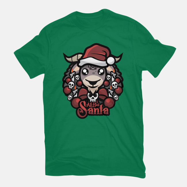 All Hail Santa-Mens-Heavyweight-Tee-jrberger