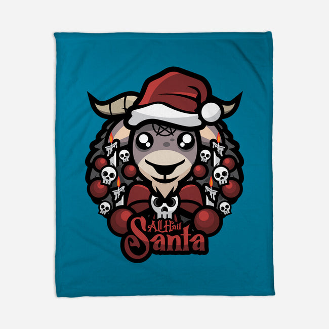 All Hail Santa-None-Fleece-Blanket-jrberger