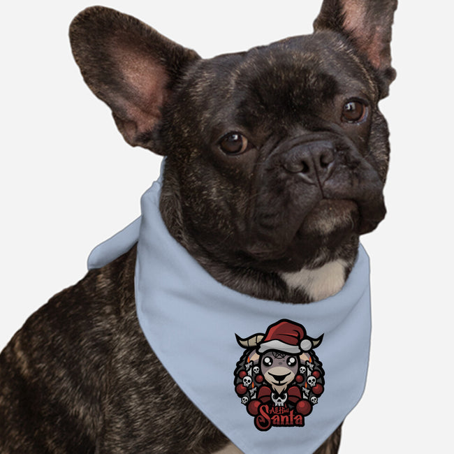 All Hail Santa-Dog-Bandana-Pet Collar-jrberger