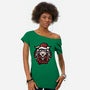 All Hail Santa-Womens-Off Shoulder-Tee-jrberger