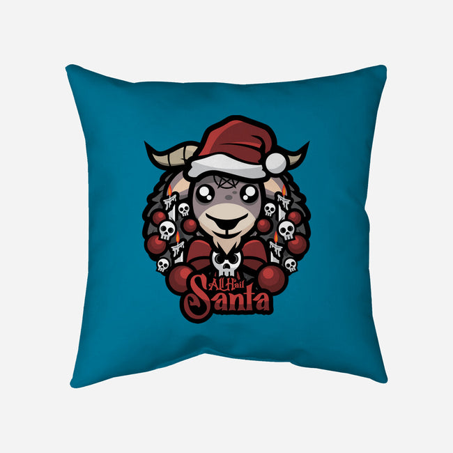 All Hail Santa-None-Removable Cover w Insert-Throw Pillow-jrberger