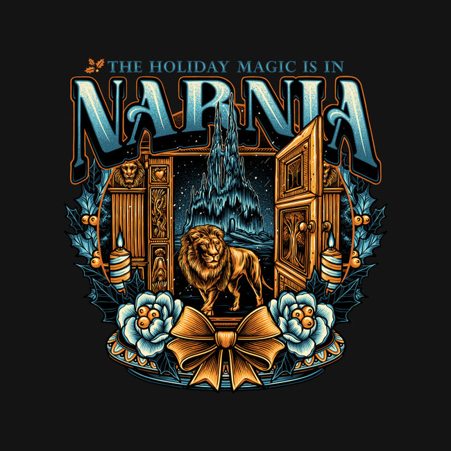 Narnia Holidays-Womens-Basic-Tee-momma_gorilla