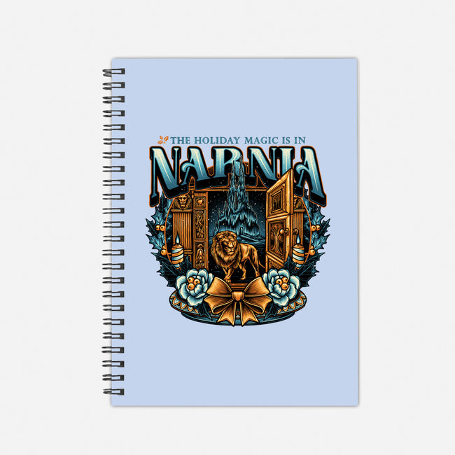 Narnia Holidays-None-Dot Grid-Notebook-momma_gorilla