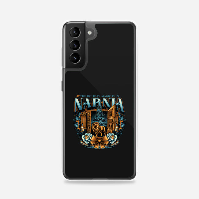 Narnia Holidays-Samsung-Snap-Phone Case-momma_gorilla