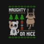 Naughty Or Nice Kittens-Youth-Crew Neck-Sweatshirt-NMdesign