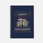 Happy Howlidays-None-Dot Grid-Notebook-kg07