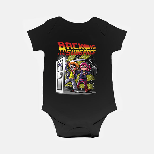 Back To The Subspace-Baby-Basic-Onesie-zascanauta