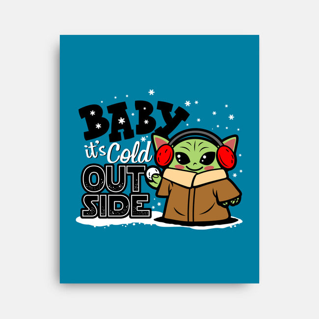 Child It's Cold Outside-None-Stretched-Canvas-Boggs Nicolas