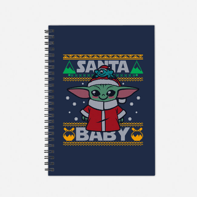 Santa Baby-None-Dot Grid-Notebook-Boggs Nicolas