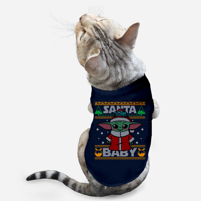 Santa Baby-Cat-Basic-Pet Tank-Boggs Nicolas