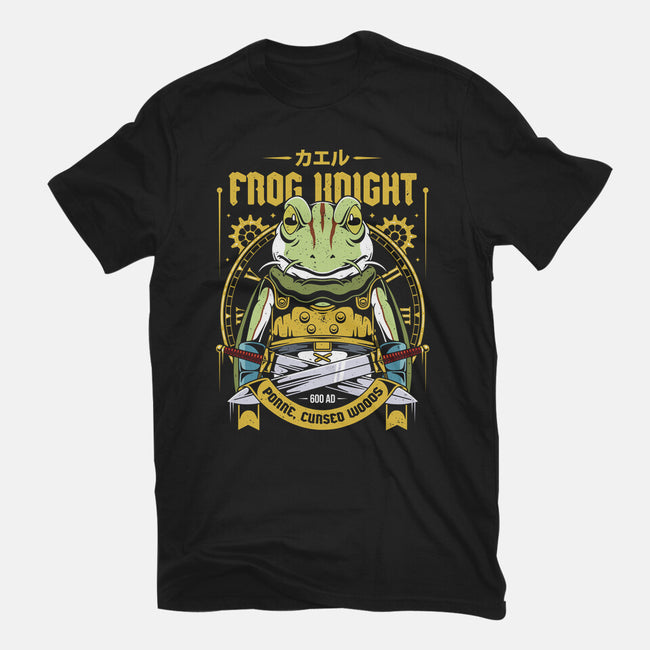 Glenn Frog Knight-Womens-Basic-Tee-Alundrart