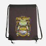 Glenn Frog Knight-None-Drawstring-Bag-Alundrart