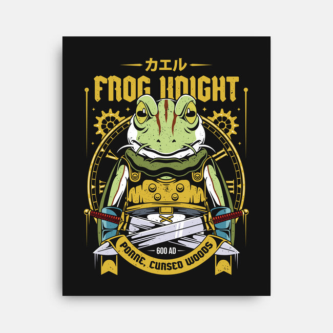 Glenn Frog Knight-None-Stretched-Canvas-Alundrart