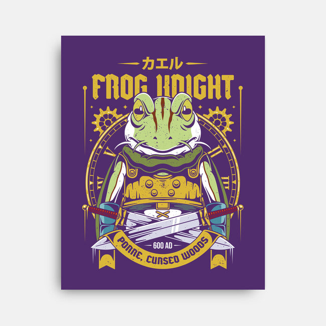 Glenn Frog Knight-None-Stretched-Canvas-Alundrart