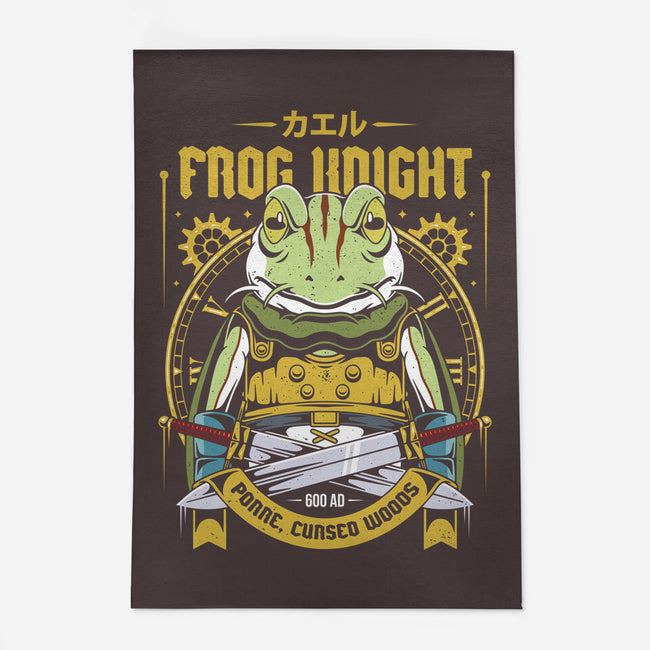 Glenn Frog Knight-None-Indoor-Rug-Alundrart