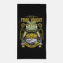 Glenn Frog Knight-None-Beach-Towel-Alundrart