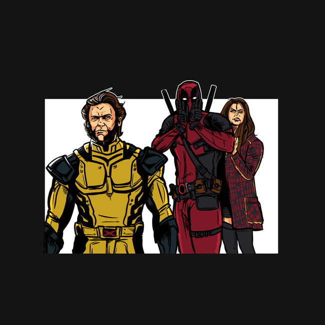 Distracted Deadpool-Youth-Crew Neck-Sweatshirt-AndreusD