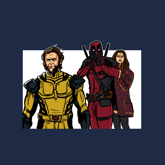 Distracted Deadpool-Unisex-Crew Neck-Sweatshirt-AndreusD