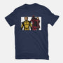 Distracted Deadpool-Womens-Fitted-Tee-AndreusD