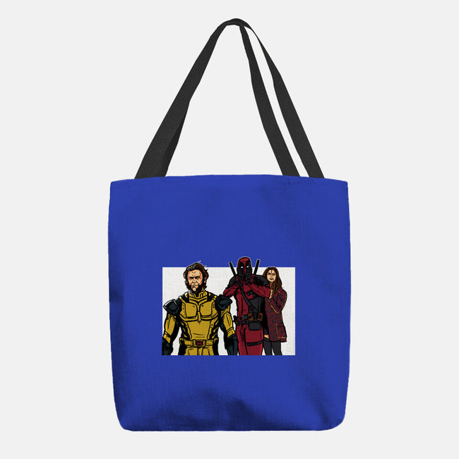 Distracted Deadpool-None-Basic Tote-Bag-AndreusD