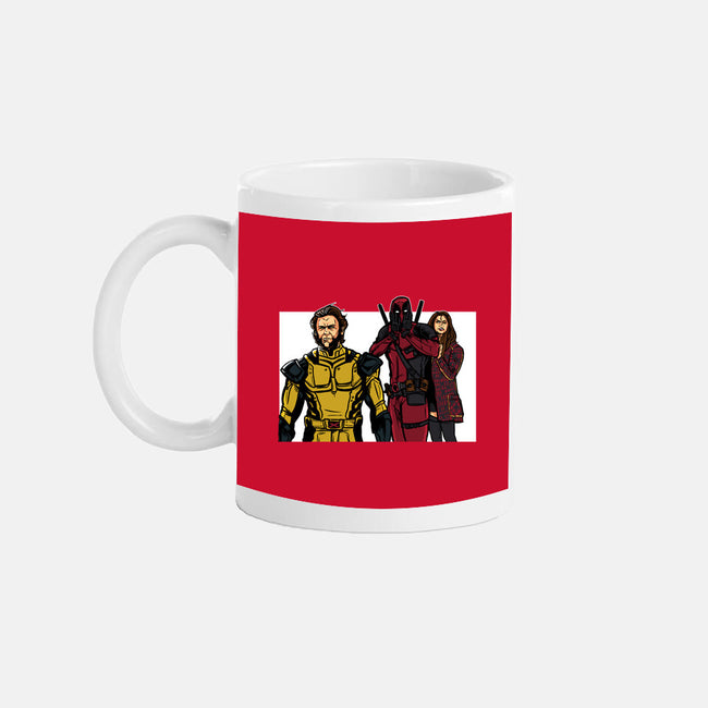 Distracted Deadpool-None-Mug-Drinkware-AndreusD