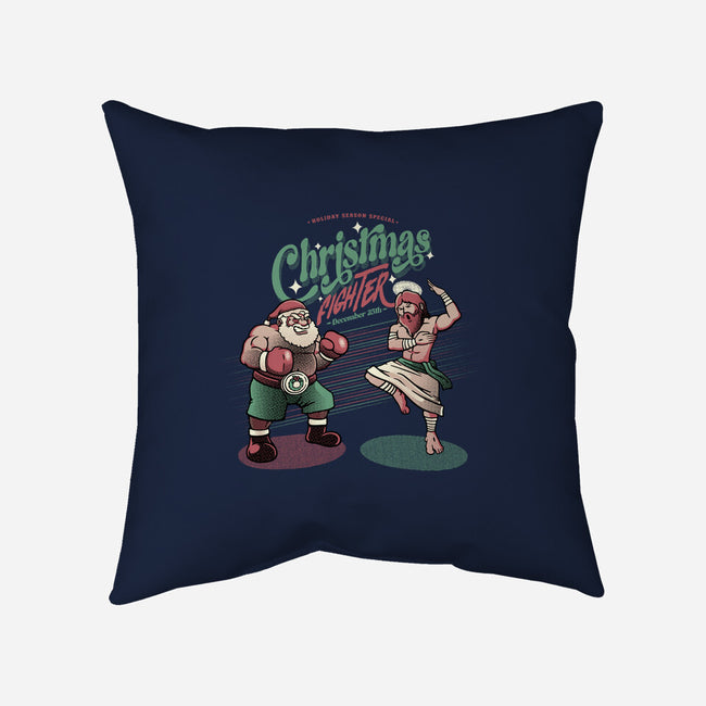 Holidays Fighting-None-Non-Removable Cover w Insert-Throw Pillow-tobefonseca