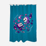 Explosive Battle-None-Polyester-Shower Curtain-Ca Mask