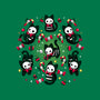 Creepy Xmas Kittens-Womens-Off Shoulder-Tee-Vallina84