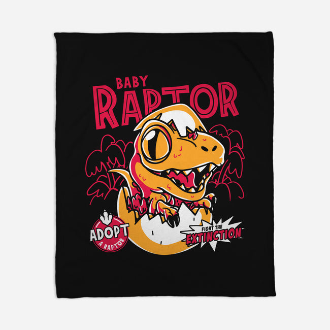 Baby Raptor-None-Fleece-Blanket-estudiofitas