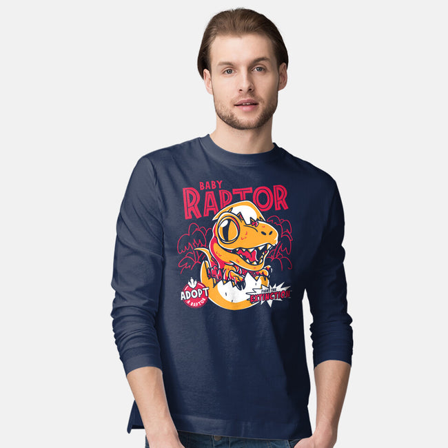 Baby Raptor-Mens-Long Sleeved-Tee-estudiofitas