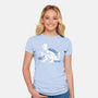 Icy Emergency-Womens-Fitted-Tee-Wheels