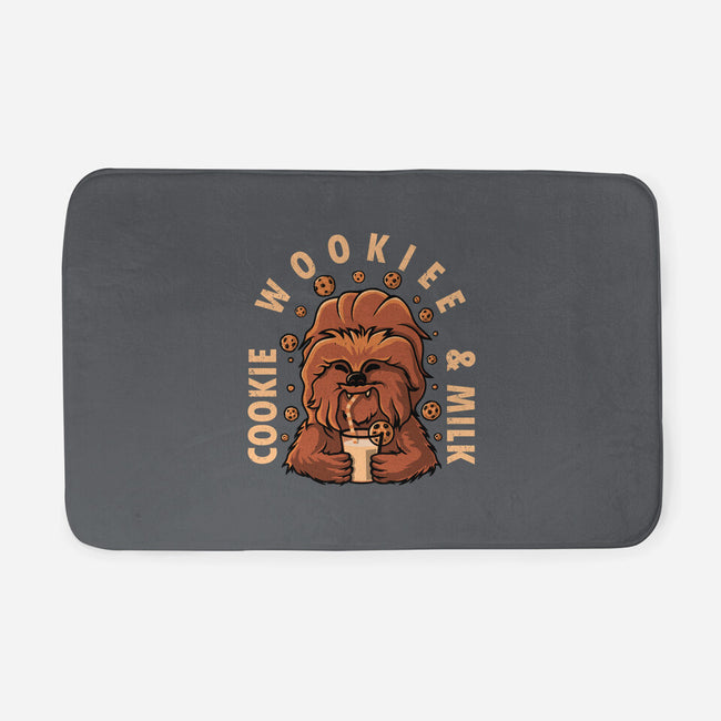 Cookie Wookee And Milk-None-Memory Foam-Bath Mat-erion_designs