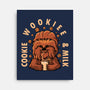 Cookie Wookee And Milk-None-Stretched-Canvas-erion_designs