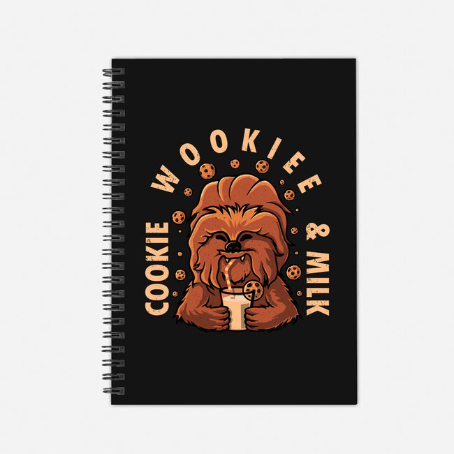 Cookie Wookee And Milk-None-Dot Grid-Notebook-erion_designs