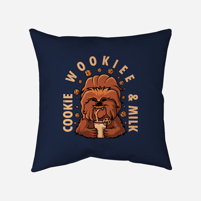 Cookie Wookee And Milk-None-Non-Removable Cover w Insert-Throw Pillow-erion_designs