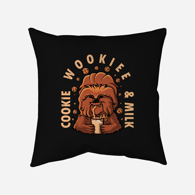 Cookie Wookee And Milk-None-Removable Cover w Insert-Throw Pillow-erion_designs