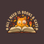 All I Need Is Books And Cats-None-Glossy-Sticker-erion_designs