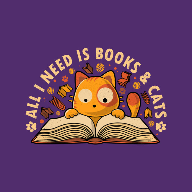 All I Need Is Books And Cats-Unisex-Crew Neck-Sweatshirt-erion_designs