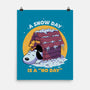 Beagle Cozy Winter-None-Matte-Poster-Studio Mootant