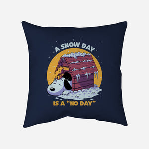 Beagle Cozy Winter-None-Removable Cover-Throw Pillow-Studio Mootant