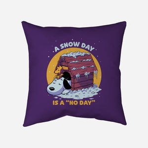 Beagle Cozy Winter-None-Removable Cover-Throw Pillow-Studio Mootant