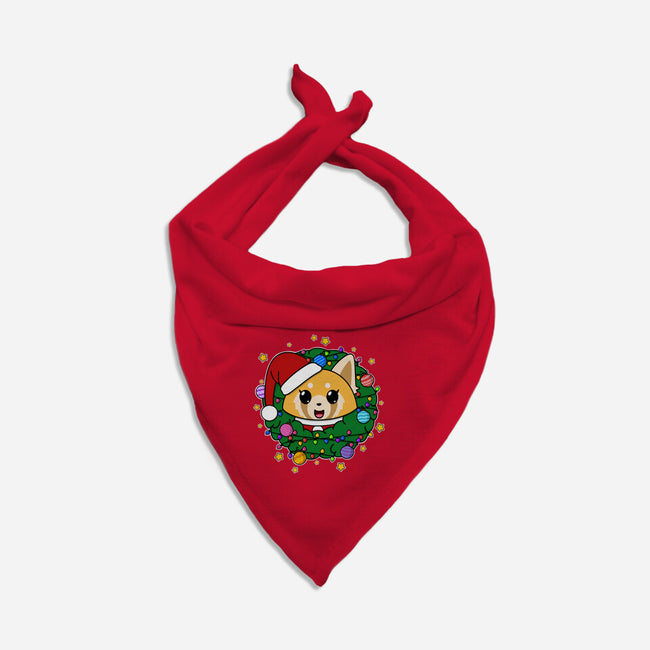 An Aggressively Merry Christmas-Cat-Bandana-Pet Collar-Alexhefe