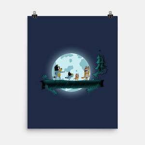 Bluey Matata-None-Matte-Poster-MaxoArt
