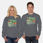 The Buddy Droid-Unisex-Crew Neck-Sweatshirt-Wheels