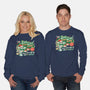 The Buddy Droid-Unisex-Crew Neck-Sweatshirt-Wheels